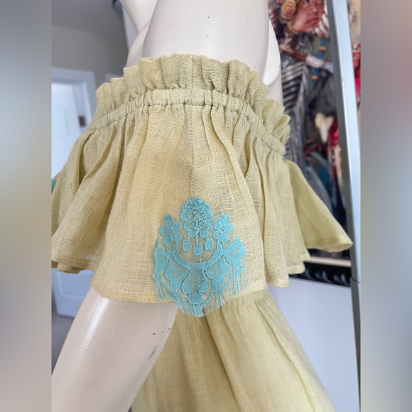 Vanita Rosa – Nureva Linen High-Low Dress - Picture 7 of 13